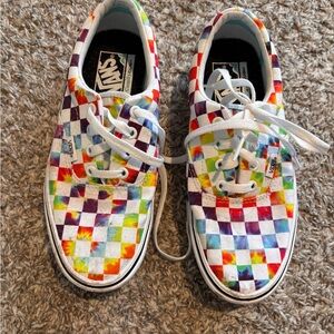 Vans Colorful Checkered Sneakers